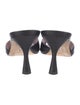 Manolo Blahnik Leather Mules