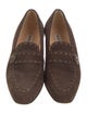 Manolo Blahnik Suede Loafers