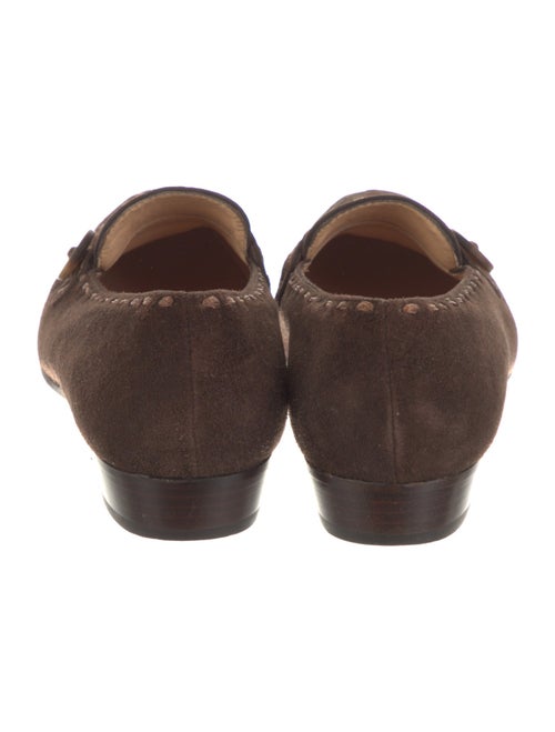 Manolo Blahnik Suede Loafers