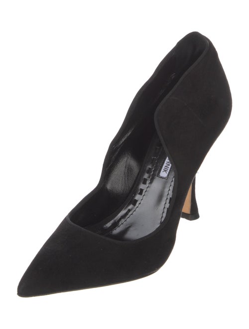 Manolo Blahnik Suede Pumps