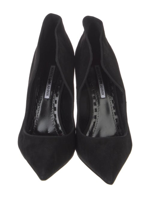 Manolo Blahnik Suede Pumps