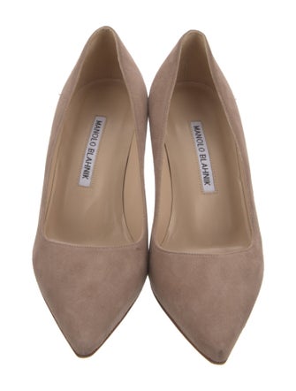 Manolo Blahnik Suede Pumps