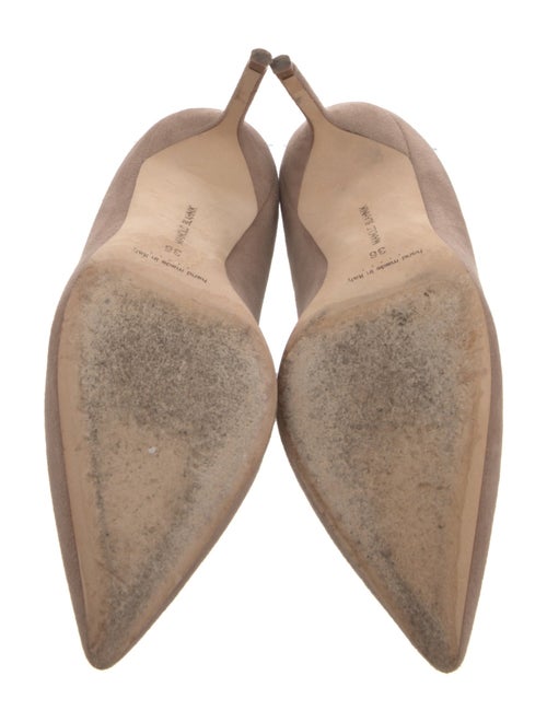 Manolo Blahnik Suede Pumps