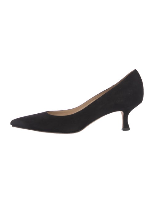 Manolo Blahnik Suede Pumps