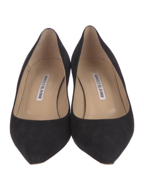 Manolo Blahnik Suede Pumps