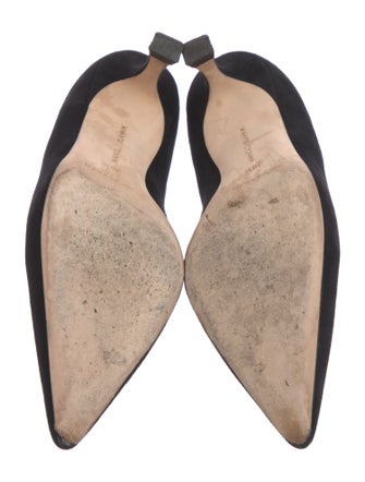 Manolo Blahnik Suede Pumps