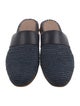Manolo Blahnik Raffia Mules