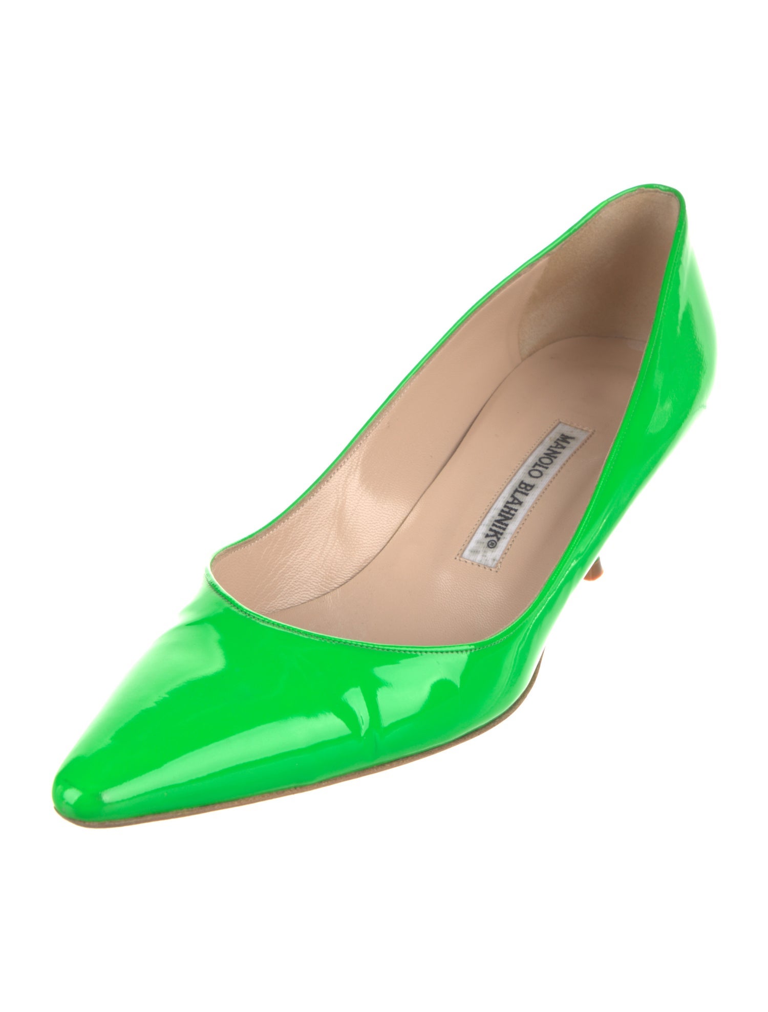 Manolo Blahnik Patent Leather Pumps