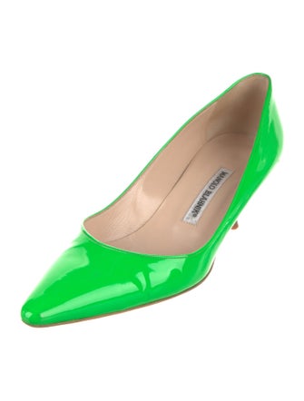 Manolo Blahnik Patent Leather Pumps