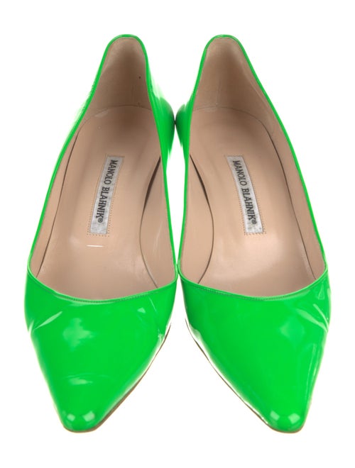 Manolo Blahnik Patent Leather Pumps