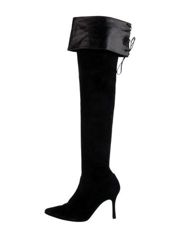 Manolo Blahnik Boots Suede IT 34.5 | 4.5