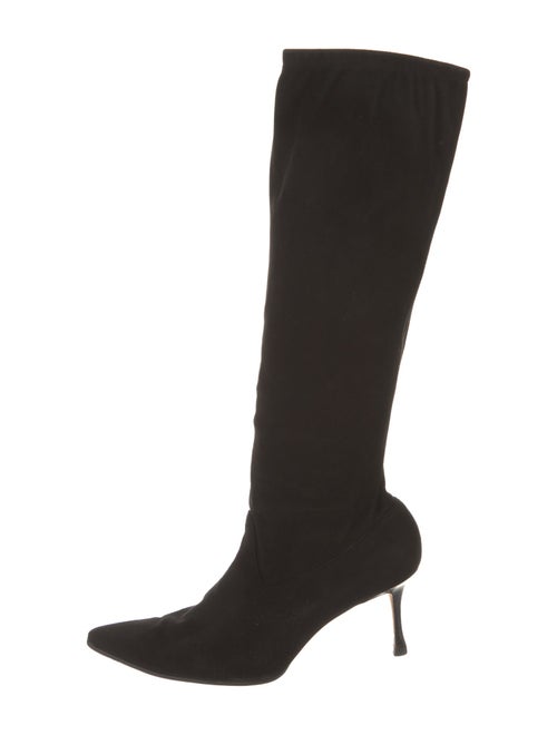 Manolo Blahnik Suede Boots