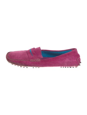 Manolo Blahnik Suede Loafers