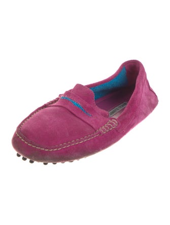 Manolo Blahnik Suede Loafers