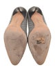 Manolo Blahnik Wool Printed Pumps