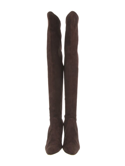 Manolo Blahnik Suede Boots