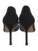 Manolo Blahnik Lace Lace Pattern Pumps