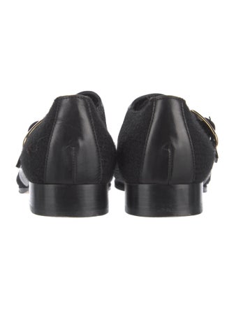 Manolo Blahnik Wool Loafers