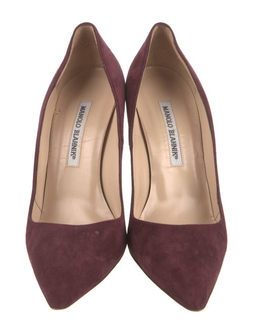 Manolo Blahnik Suede Pumps