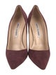 Manolo Blahnik Suede Pumps