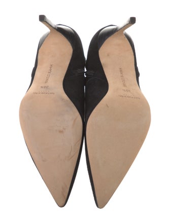 Manolo Blahnik Suede Boots