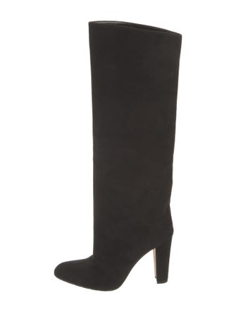 Manolo Blahnik Suede Boots