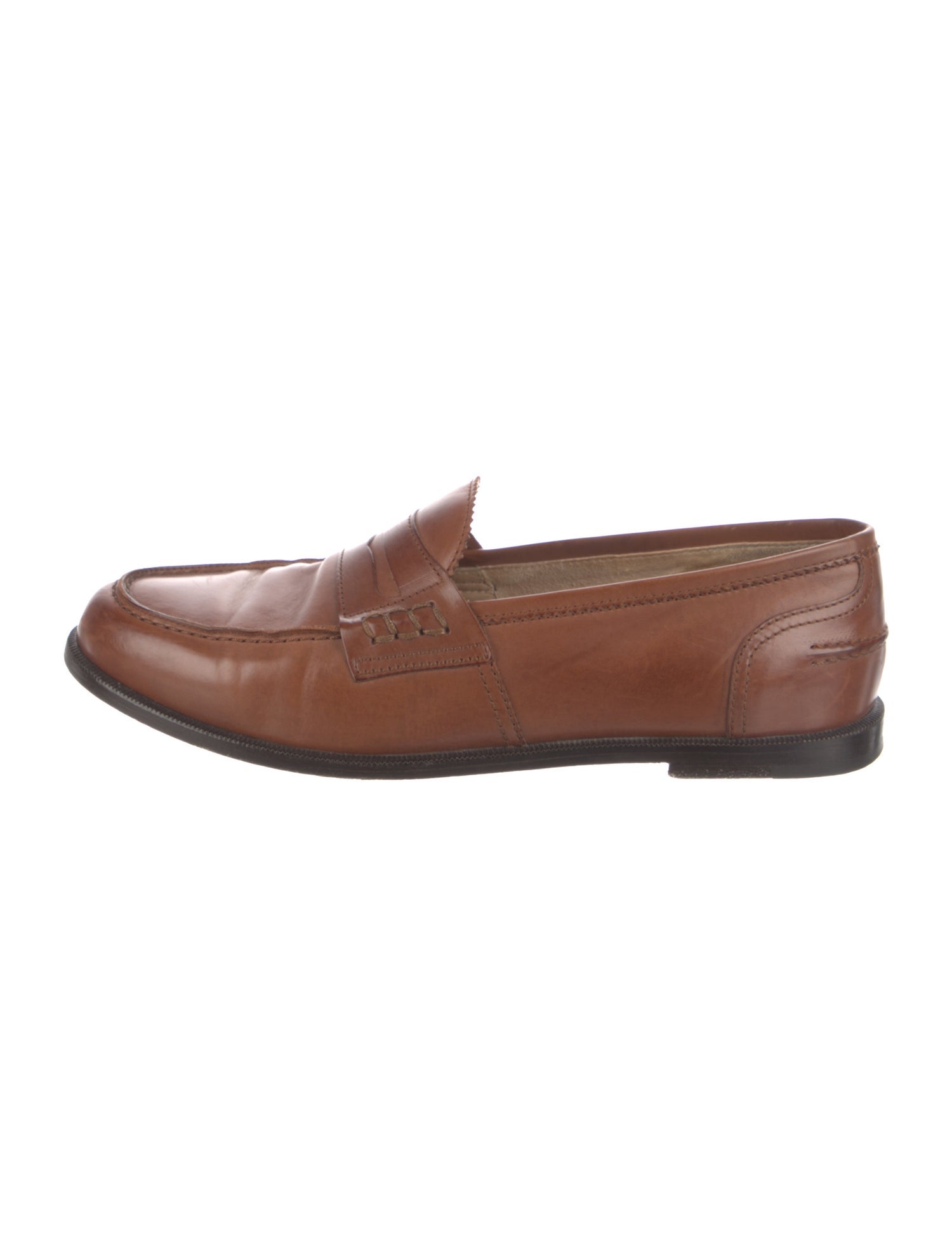 Manolo Blahnik Leather Loafers