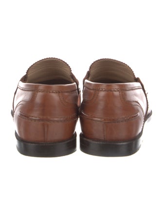 Manolo Blahnik Leather Loafers