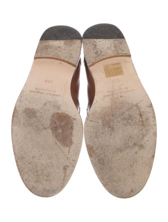 Manolo Blahnik Leather Loafers