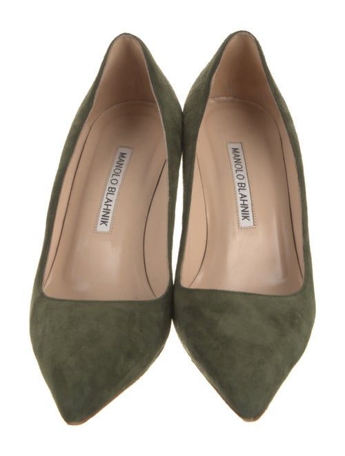 Manolo Blahnik Suede Pumps