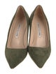 Manolo Blahnik Suede Pumps