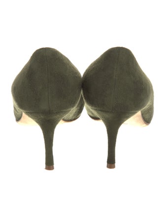 Manolo Blahnik Suede Pumps