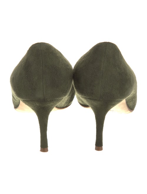 Manolo Blahnik Suede Pumps