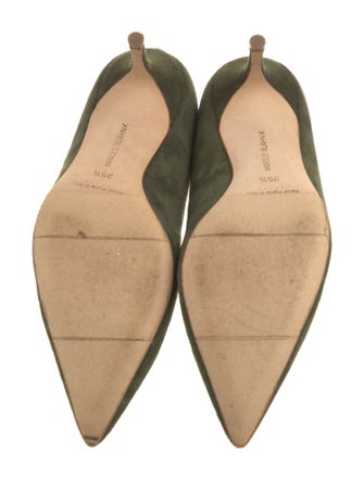 Manolo Blahnik Suede Pumps