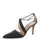 Manolo Blahnik Satin Pumps