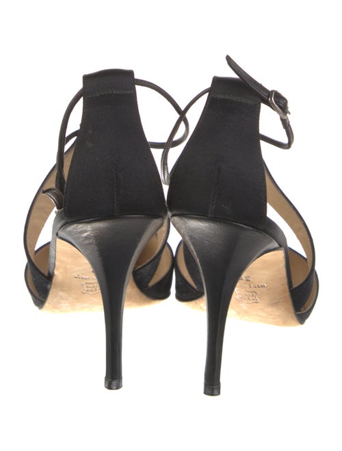 Manolo Blahnik Satin Pumps