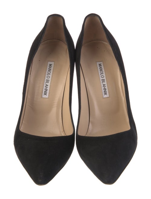 Manolo Blahnik Suede Pumps