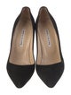 Manolo Blahnik Suede Pumps