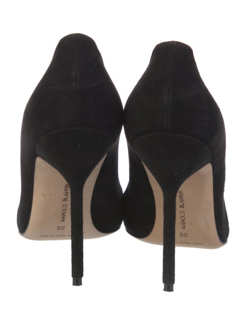 Manolo Blahnik Suede Pumps
