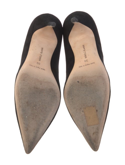 Manolo Blahnik Suede Pumps