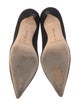 Manolo Blahnik Suede Pumps
