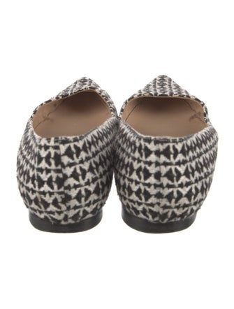 Manolo Blahnik Printed Flats