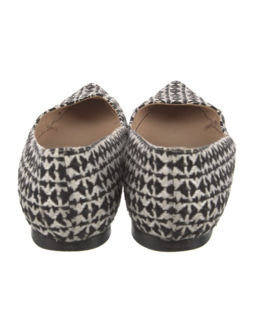 Manolo Blahnik Printed Flats
