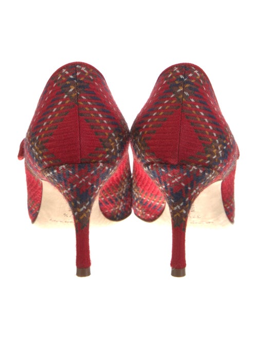 Manolo Blahnik Printed Pumps