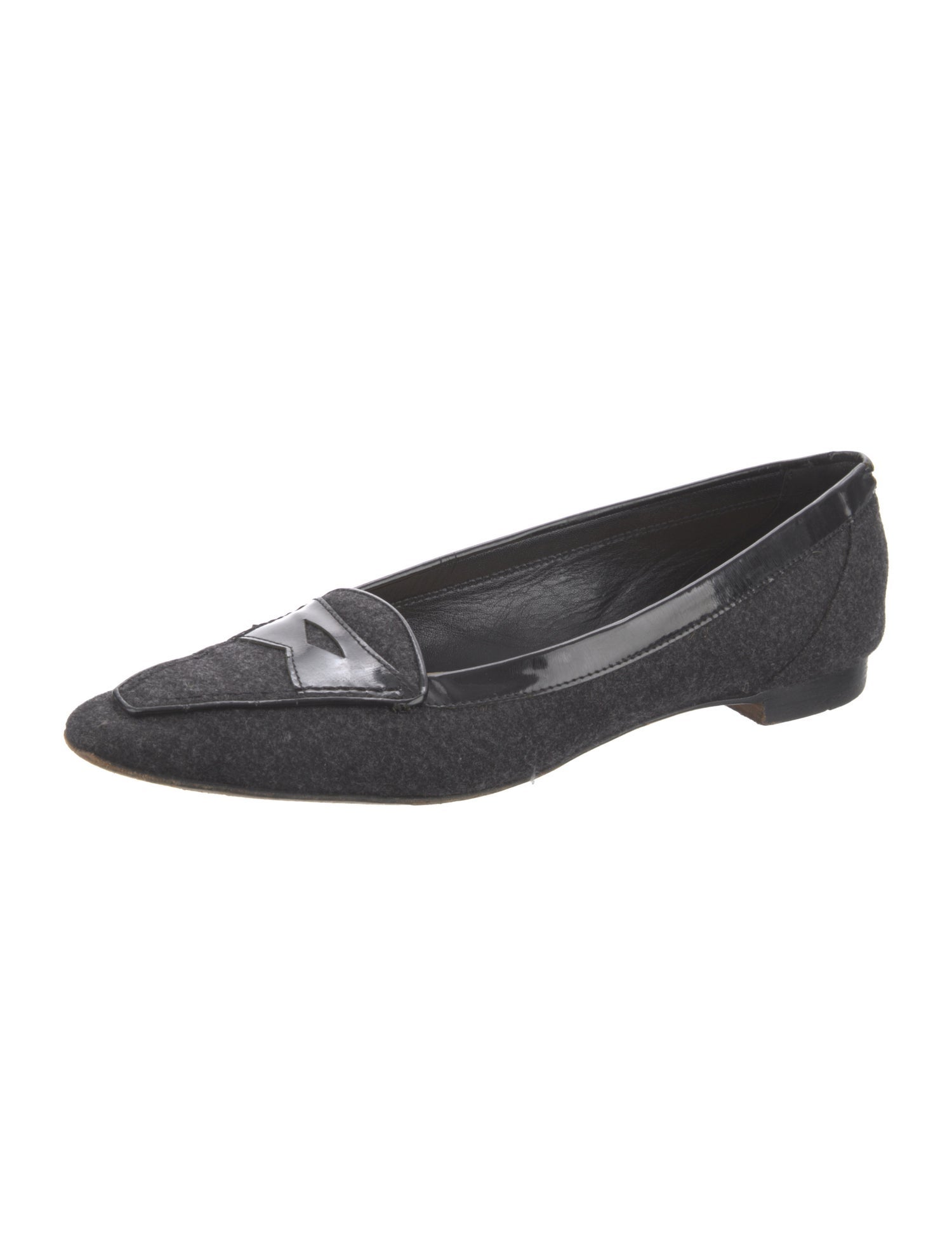 Manolo Blahnik Wool Loafers