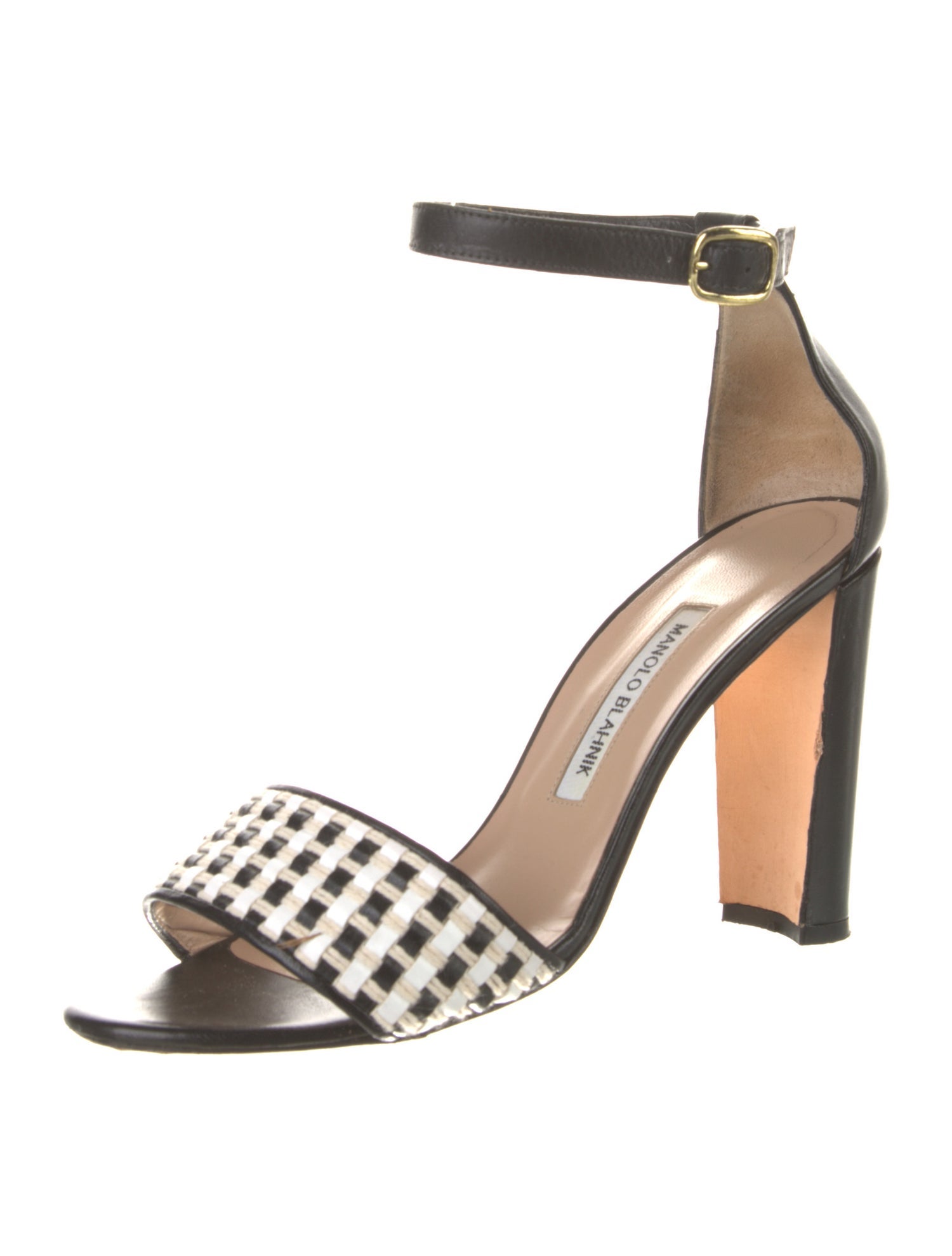 Manolo Blahnik Leather Sandals