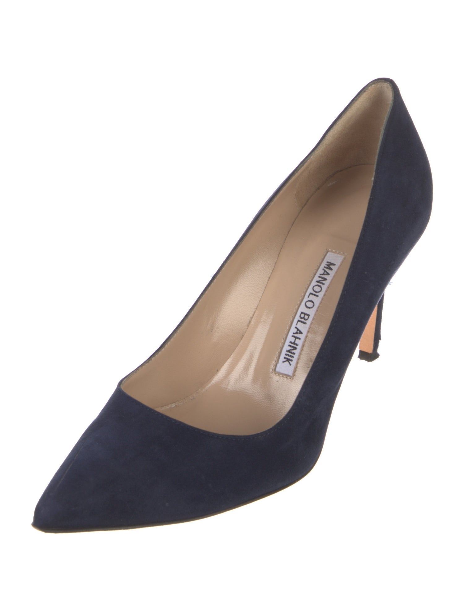 Manolo Blahnik Suede Pumps