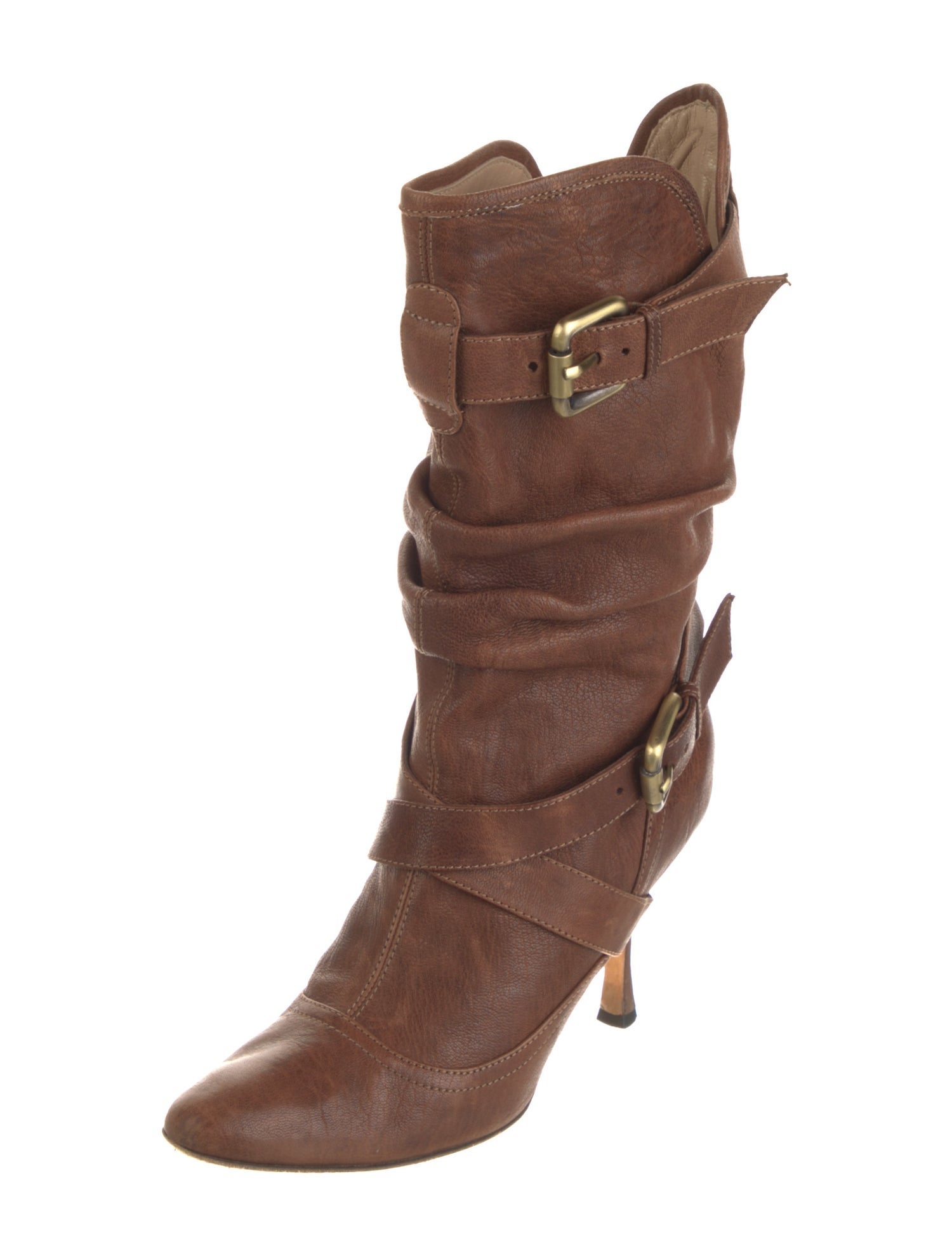 Manolo Blahnik Leather Boots