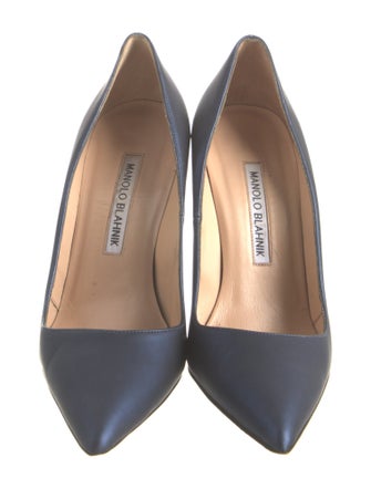 Manolo Blahnik Leather Pumps