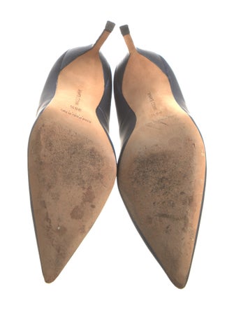 Manolo Blahnik Leather Pumps